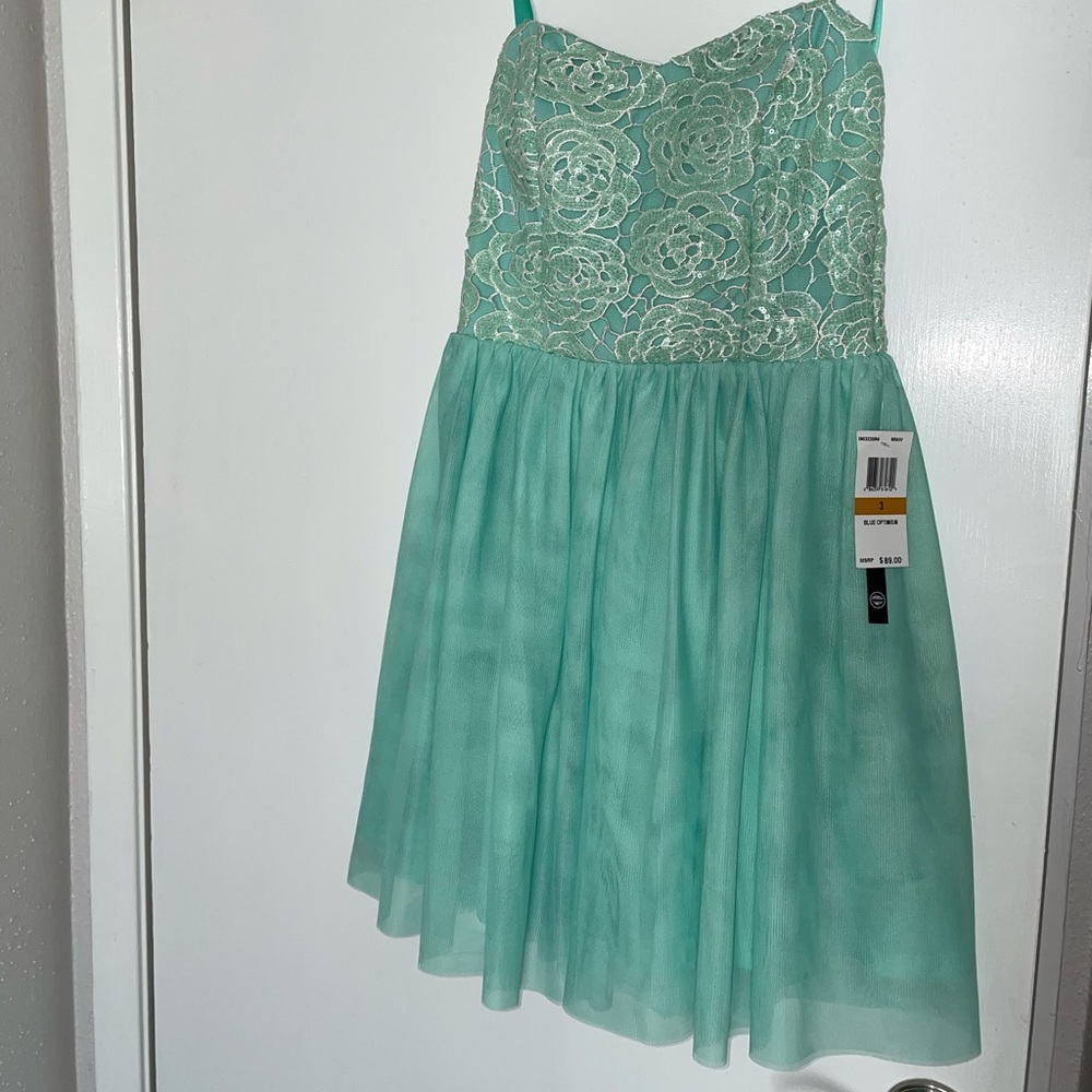 As You Wish Aqua Dress NWT